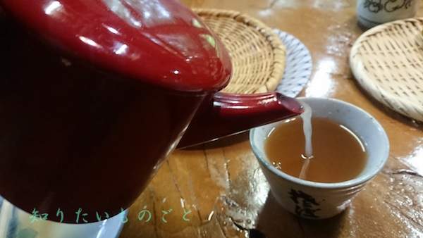 そば茶と そば湯