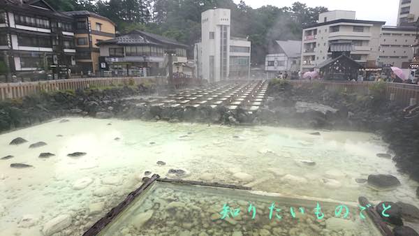 湯畑は草津温泉ナンバーワン観光スポット