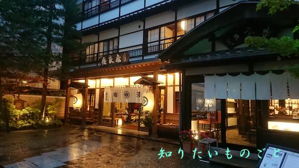 草津温泉の旅館、奈良屋