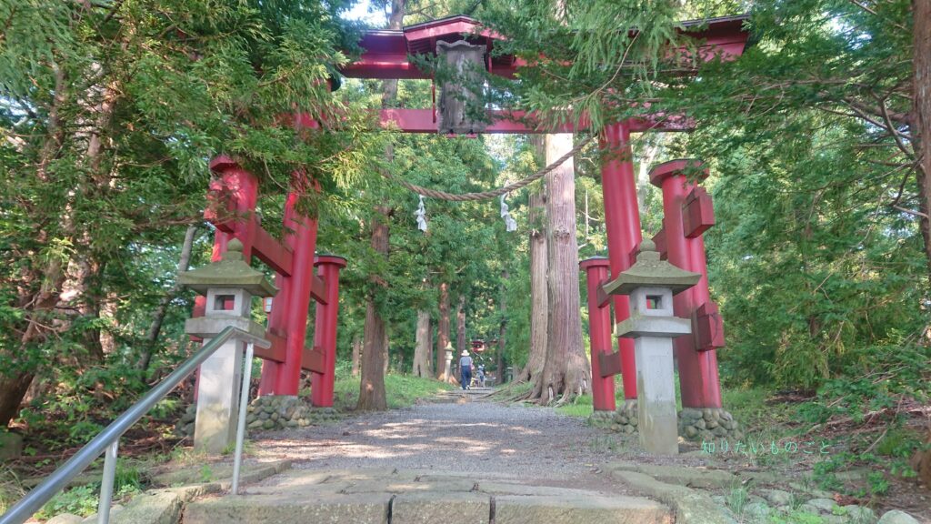 宇賀神社の参道